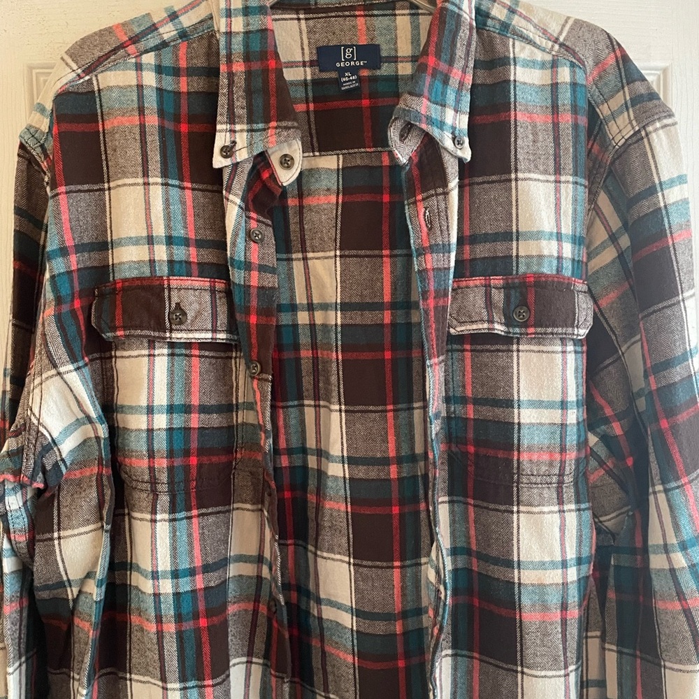 George Multicolor Plaid Shirt